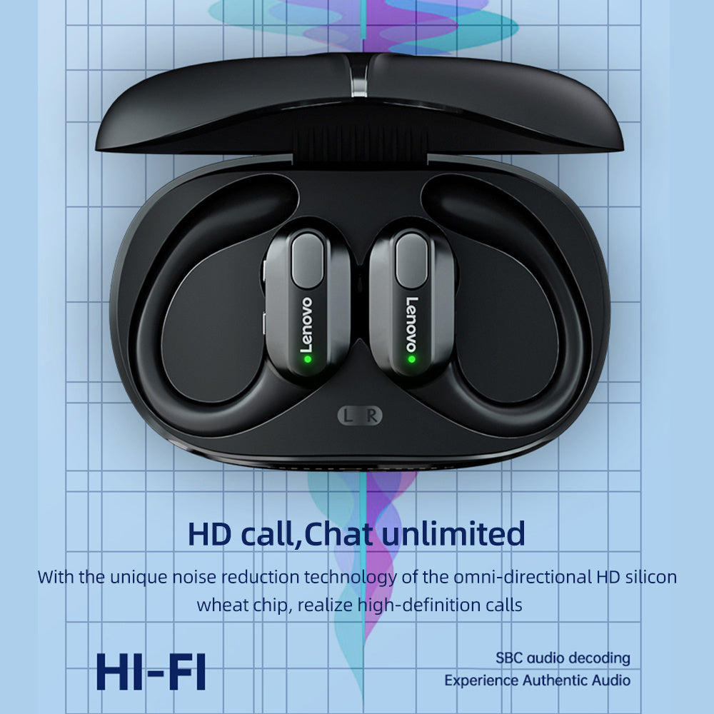LENOVO Thinkplus XT80 TWS Bluetooth ørekrog høretelefon Musikspil Dual Mode hovedtelefon LENOVO Thinkplus XT80 TWS Bluetooth ørekrog høretelefon Musikspil Dual Mode hovedtelefon
